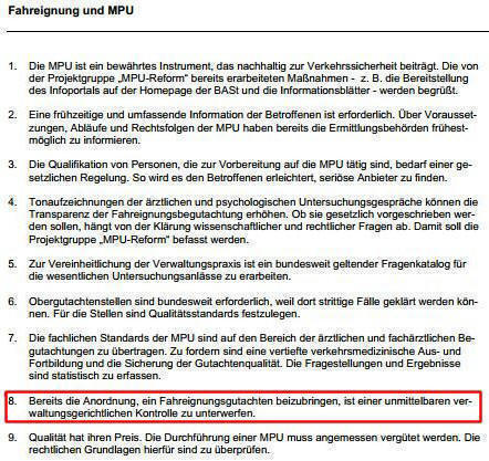 Mpuh E V Verein Fur Abschaffung Der Mpu Infos Uber Fahreignungsprufung Fuhrerschein Ohne Mpu Kritik An Mpu Verkehrsgerichtstag